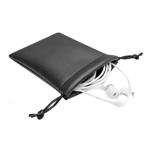 Pu Leather Drawstring Pouch