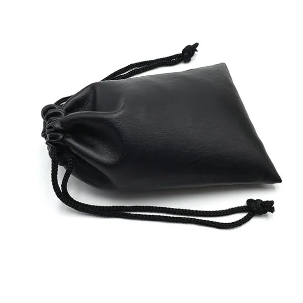 Pu Leather Drawstring Pouch