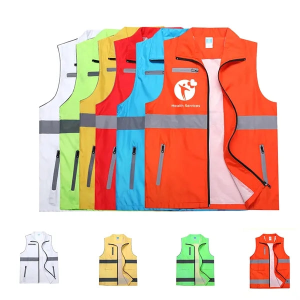 Unisex Reflective Safety Vest