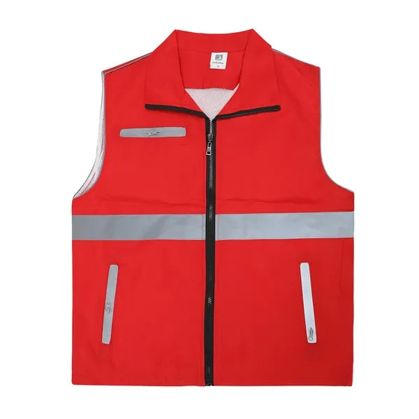 Unisex Reflective Safety Vest