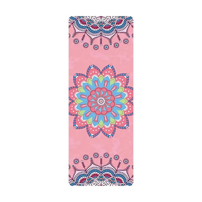 Full Color 72"x24" TPE Non Slip Yoga Mat w/ Bag