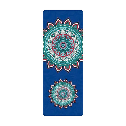 Full Color 72"x24" TPE Non Slip Yoga Mat w/ Bag