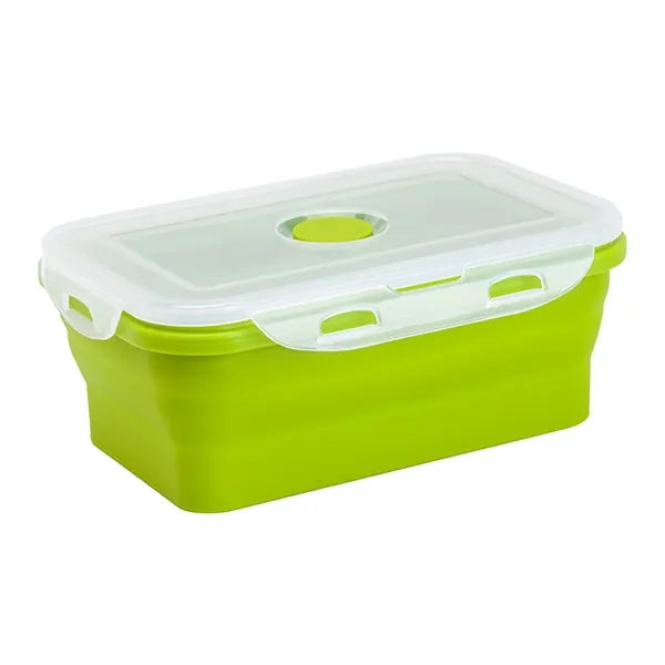 4 Piece Collapsible Silicone Lunch Box With Lid