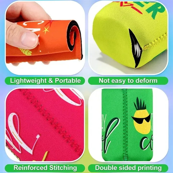 Custom Collapsible Neoprene Slim Can Cooler Sleeve