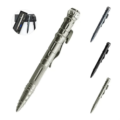 10 In  Tactical Pen With Fidget Spinner