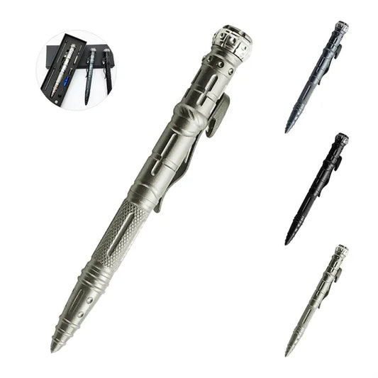 10 In  Tactical Pen With Fidget Spinner