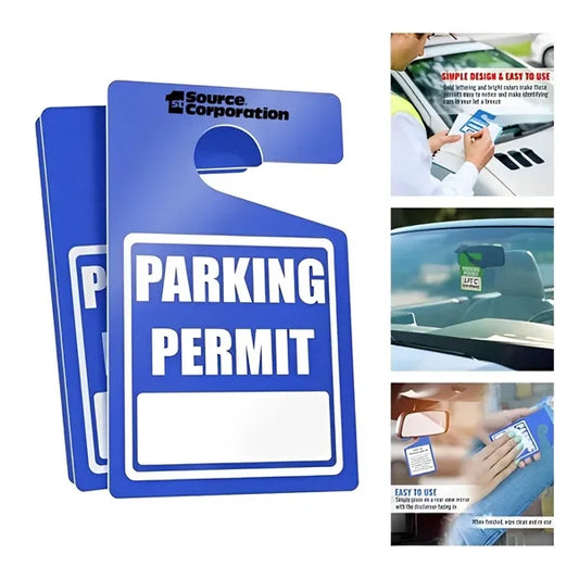 Parking Permit Hang Tags