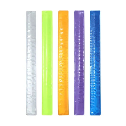 Pvc Safety Reflective Slap Bracelet