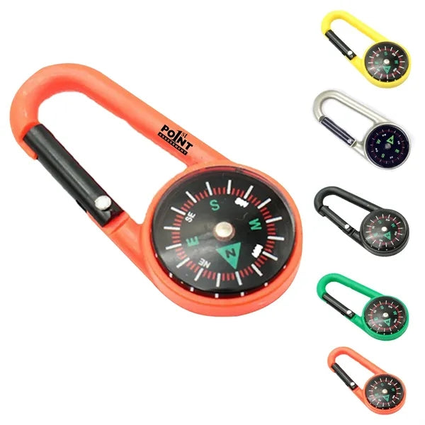 Big Compass With Carabiner