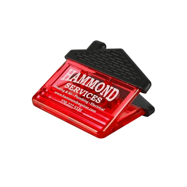 House Shaped Magnet Memo Clip