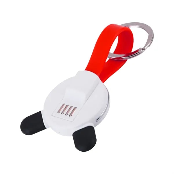 3 in 1 Portable Charging Cable W/ Key Ring
