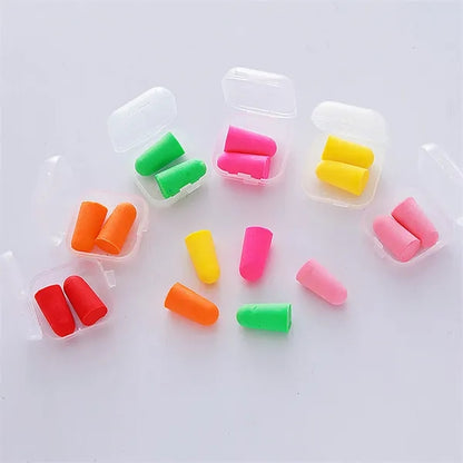 Foam Earplug Soundproof Slow Rebound Plugs In Case