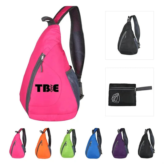 Foldable crossbody bag