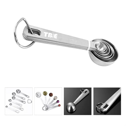6 pcs Stainless Steel Measuring Spoons