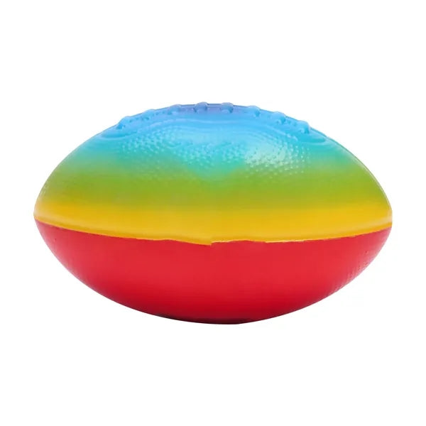 Printed Football Foam Stress Reliever Ball