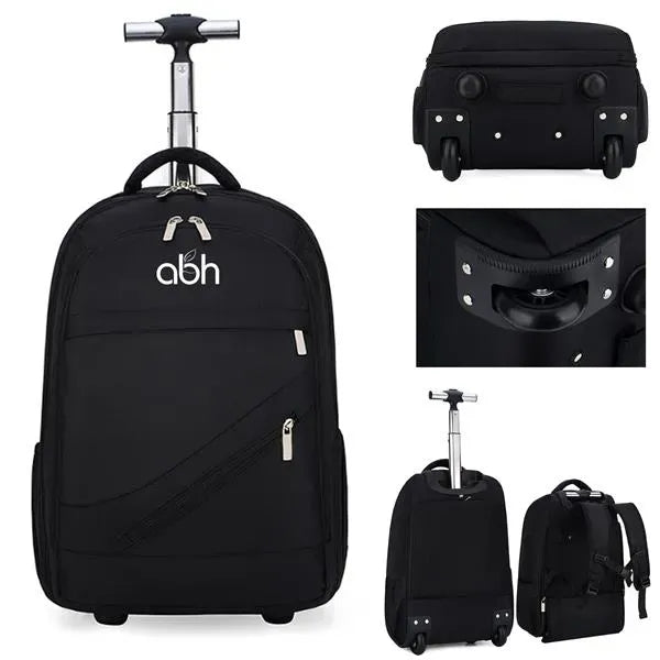 Wheeled Trolley Laptop Backpack