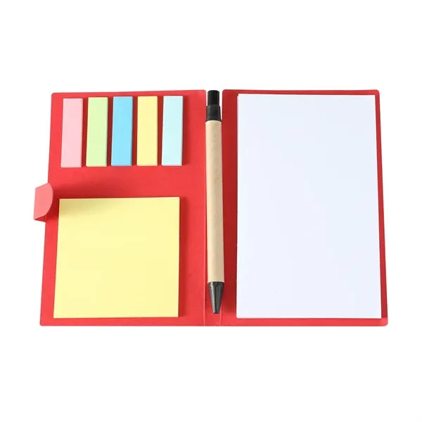 Notebook With Sticky Notes
