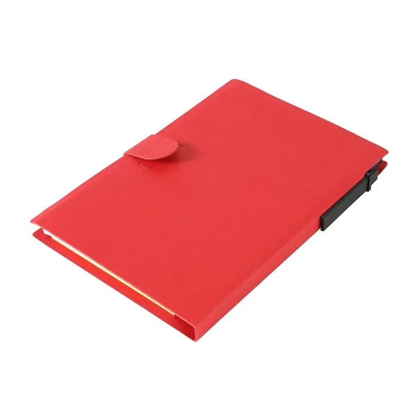 Notebook With Sticky Notes