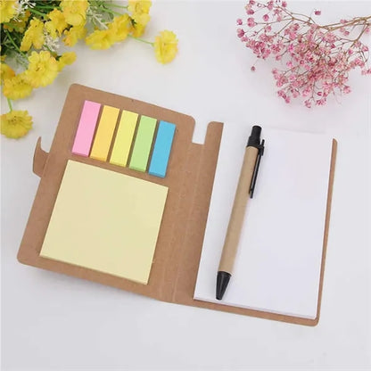Notebook With Sticky Notes