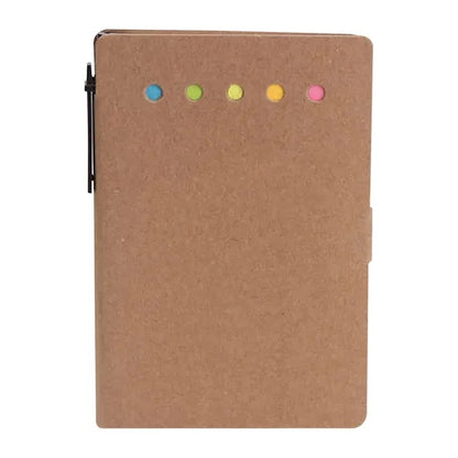 Notebook With Sticky Notes