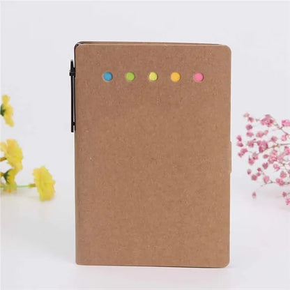 Notebook With Sticky Notes