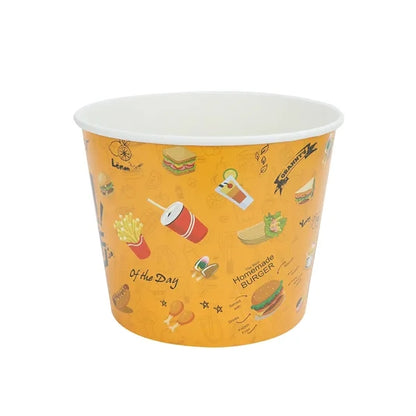 Custom 150 oz Fried Chicken Paper Bucket