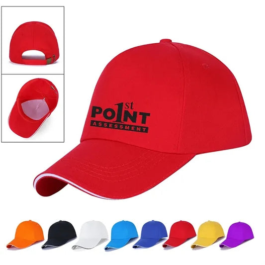 5 Panel Polyester Baseball Hat