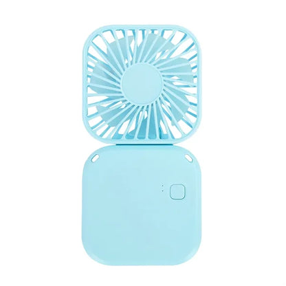 Foldable Rechargeable USB Mini Necklace Fan