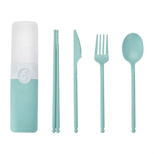 Portable Wheat Straw Cutlery Set