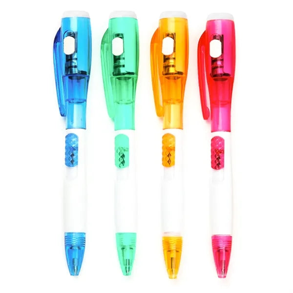 2 In 1 LED Ballpoint Pen
