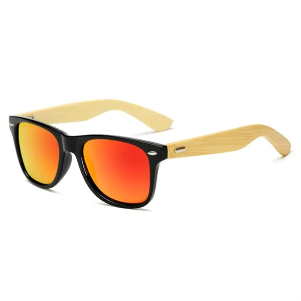 Unisex Bamboo Sunglasses