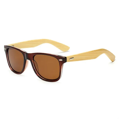 Unisex Bamboo Sunglasses