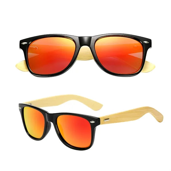 Unisex Bamboo Sunglasses