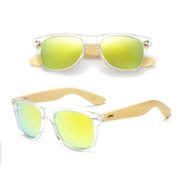 Unisex Bamboo Sunglasses