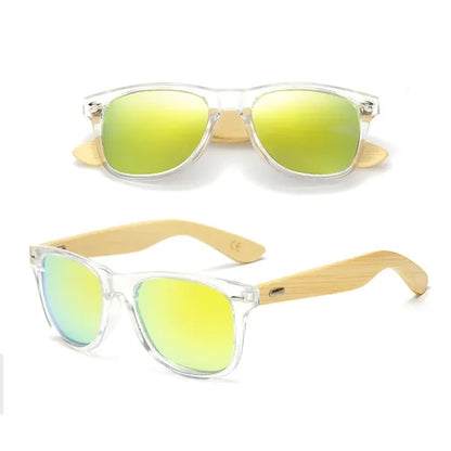 Unisex Bamboo Sunglasses