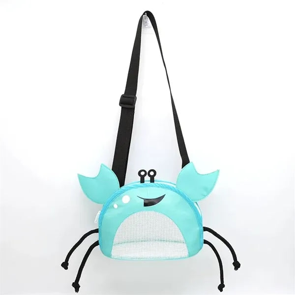 Crab Shape Kid Beach Toy Storage Bag