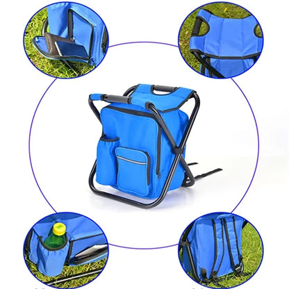 Picnic Backpack Cooler Chair
