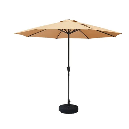 9 Feet Outdoor Metal Central Pillar Umbrella