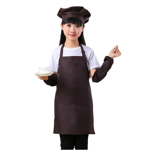 Kids Apron and Chef Hat Set