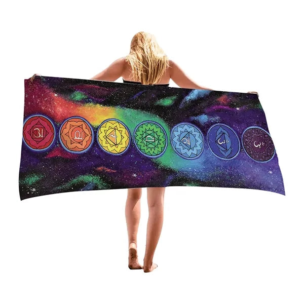 Sublimation Jumbo Beach Towel 71"L x 35"W