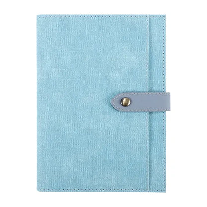 Hardcover Notebook With Pen Loop And Pockets