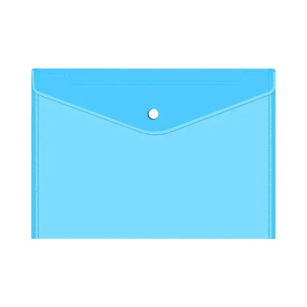 Clear A4 File Bag PP Document Pouch