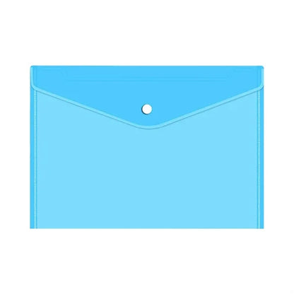 Clear A4 File Bag PP Document Pouch