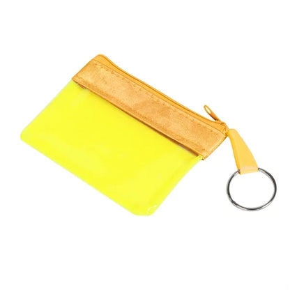 Mini Zippered PVC Pouch