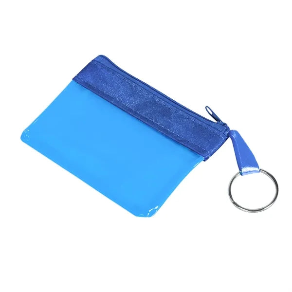 Mini Zippered PVC Pouch