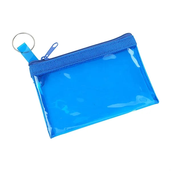 Mini Zippered PVC Pouch