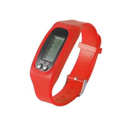 Silicone Smart Pedometer Watch