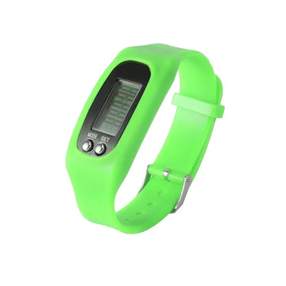 Silicone Smart Pedometer Watch