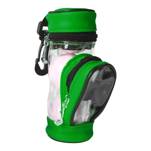 Mini Golf Ball Bag with Balls and Tees