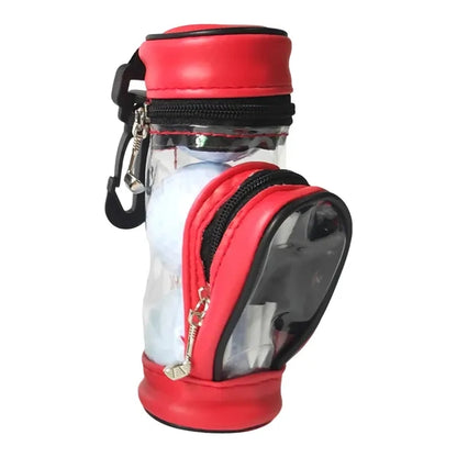 Mini Golf Ball Bag with Balls and Tees